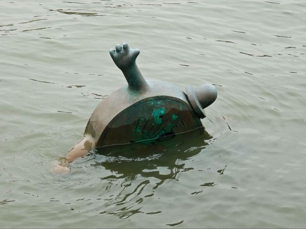 The Marriage of Money and Real Estate Tom Otterness Roosevelt Island New York