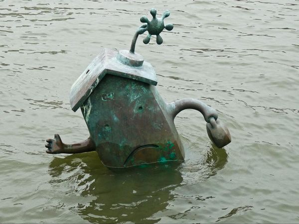 The Marriage of Money and Real Estate Tom Otterness Roosevelt Island