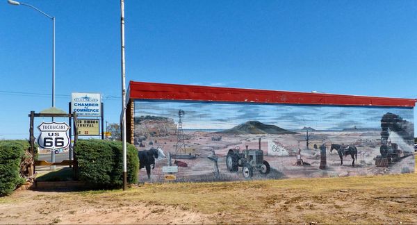 Route 66 A Tucumcari, Nouveau-Mexique