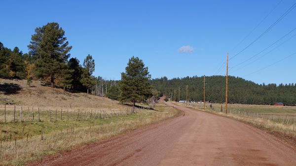 Une ancienne section de la Route 66 en Arizona