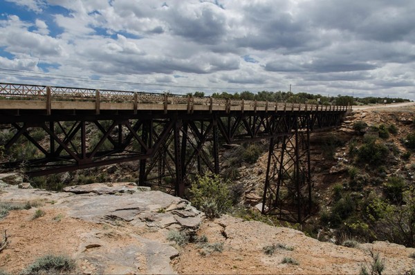 Querino Canyon Bridge Querino Dirt Road Route 66 Arizona