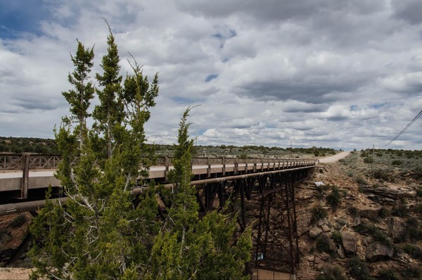 Querino Canyon Bridge Querino Dirt Road Route 66 Arizona