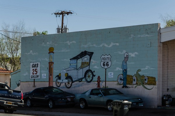 Mural Holbrook Route 66 Arizona