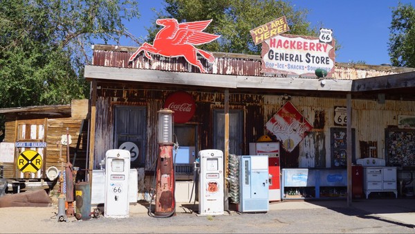 General store Hackberry Route 66 Arizona