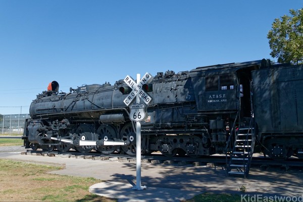 Locomotive Park Kingman Route 66 Arizona