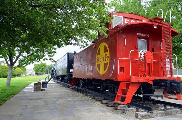 Locomotive Park Kingman Route 66 Arizona