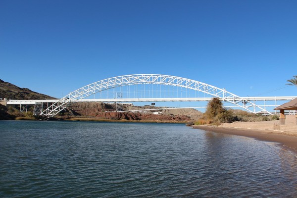 Old Trails Bridge Topock Route 66 Arizona
