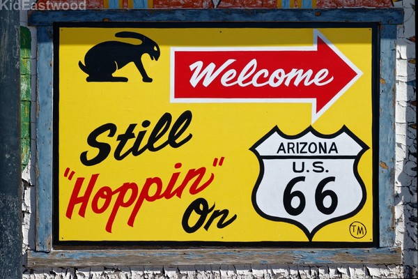 Panneau Jackrabbit Trading Post Joseph City Route 66 Arizona