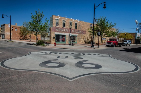 Standin' On The Corner Park Winslow Route 66 Arizona