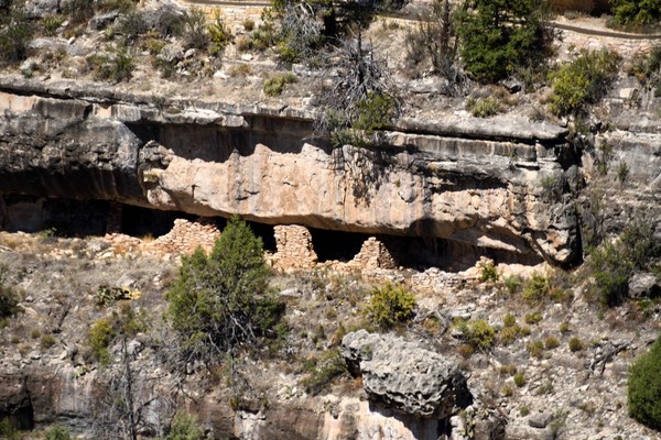 Vestiges Walnut Canyon National Monument Arizona