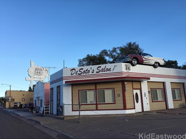 DeSoto's Salon Ash Fork Route 66 Arizona