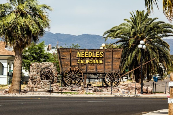 Needles Railroad Borax Wagon Route 66 Californie