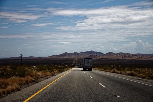 Interstate 40 Désert Mojave Route 66 Californie