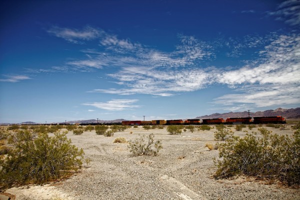 Interstate 40 Désert Mojave Route 66 Californie