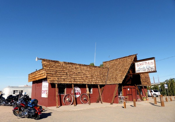 Bagdad Café à Newberry Springs Route 66 Californie