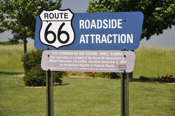 Panneau Route 66 Roadside Attraction
