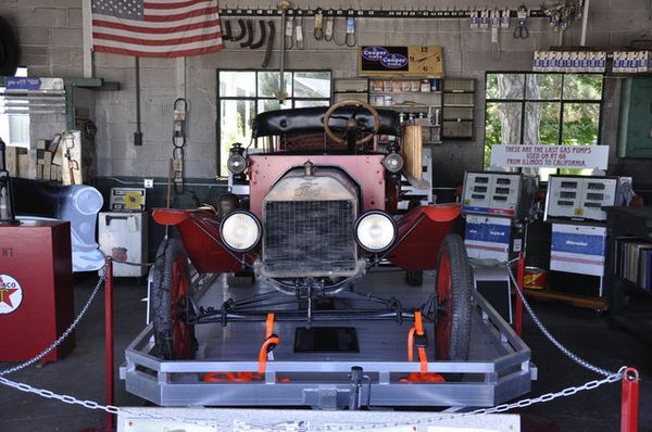 Musée intérieur Ambler's Texaco Gas Station à Dwight Route 66