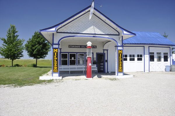 Standard Oil Gas Station à Odell Route 66