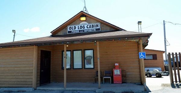 Old Log Cabin Restaurant Pontiac Route 66 Illinois