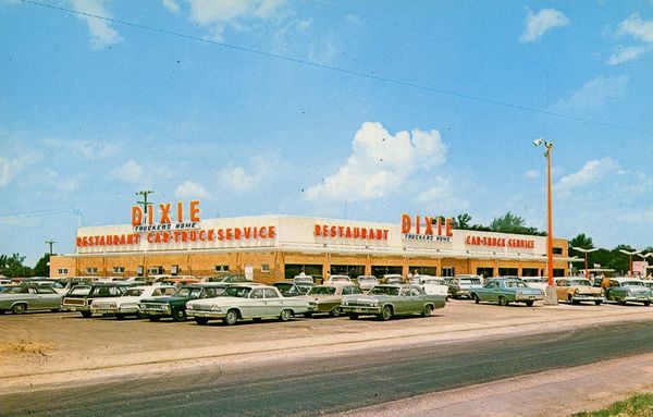 Dixie Truckers Home dans les années 60 Route 66
