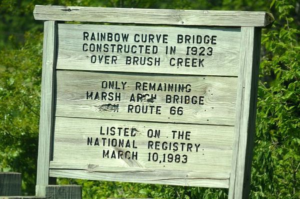 Panneau Rainbow Arch Bridge Kansas
