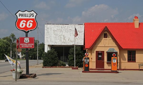 Route 66 Visitors Center Baxter Springs Kansas