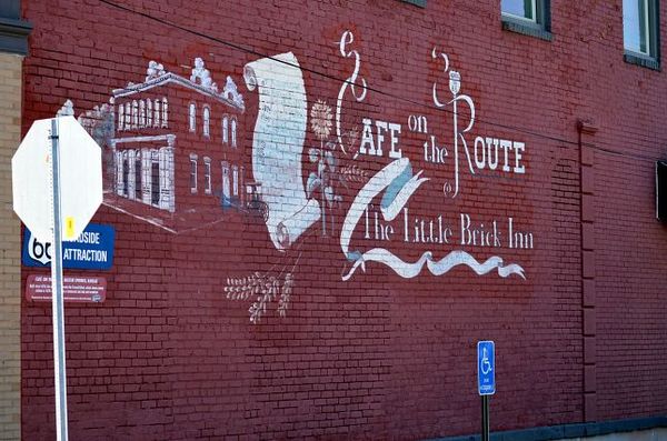 Mural Cafe on the Route Baxter Springs Kansas Route 66
