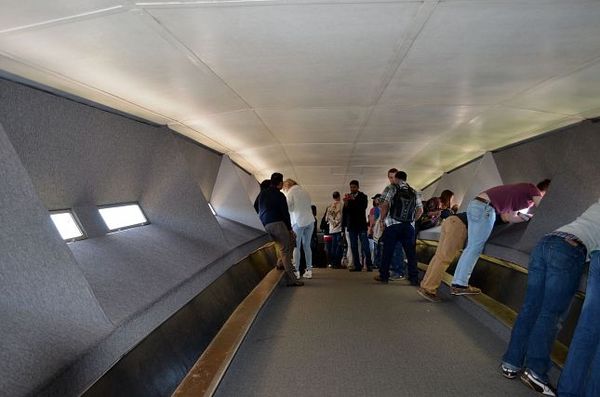 Au sommet de l’arche Gateway St Louis Missouri