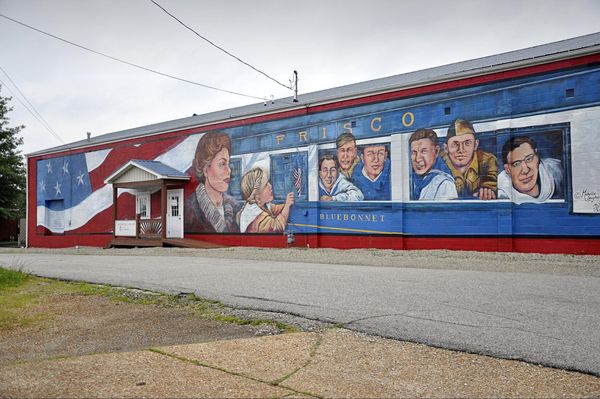 Le train Blue Bonnett transportant les jeunes soldats de Cuba durant la seconde guerre mondiale