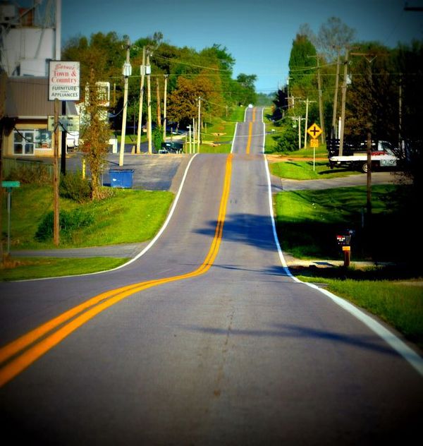 Paysages fermiers et verdoyants Route 66 Missouri