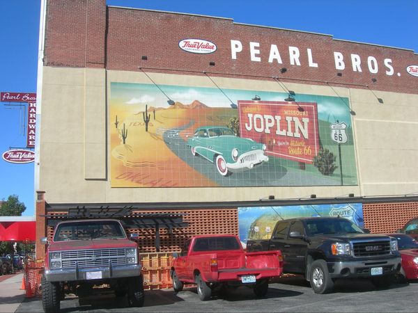 Route 66 Mural Joplin Missouri USA