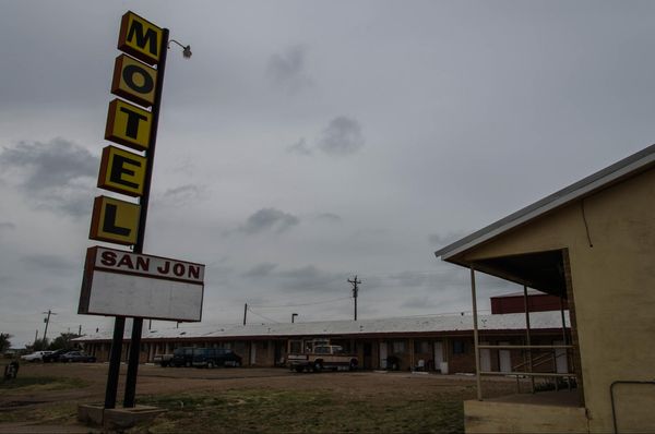 Motel à San Jon Route 66 Nouveau-Mexique