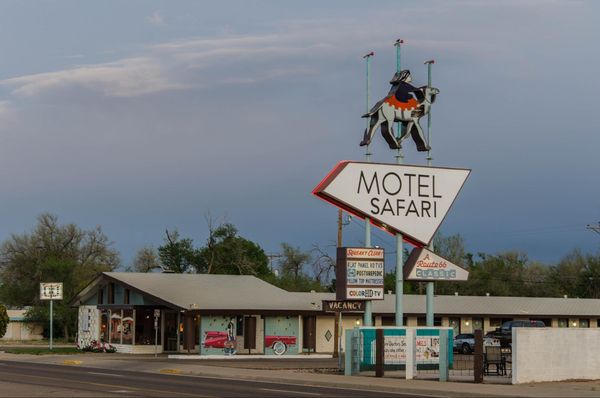 Motel Safari Tucumcari Route 66 Nouveau-Mexique