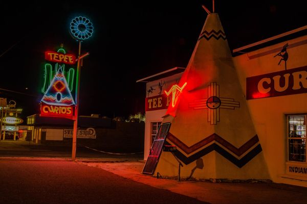 Tee Pee Curios Tucumcari Route 66 Nouveau-Mexique