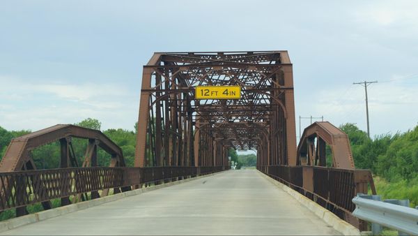 Lake Overholser Bridge Oklahoma City Route 66
