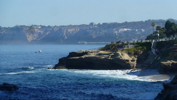 Superbe littoral de La Jolla San Diego