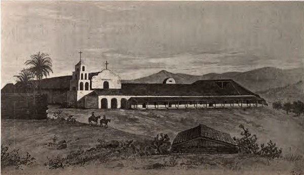 Mission San Diego en 1920