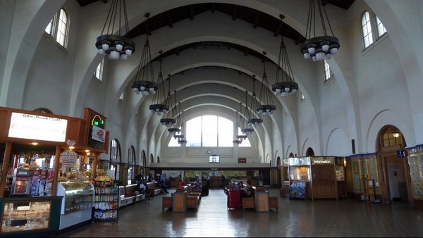 Intérieur de la gare Union Station San Diego