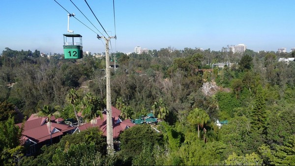 Skyfari zoo Balboa Park San Diego