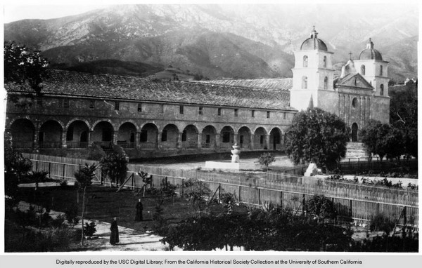 Mission Santa Barbara 1905