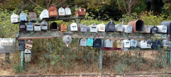 Boîtes aux lettres Sausalito