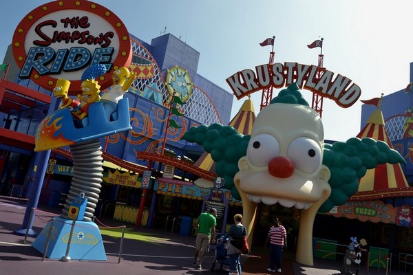 The Simpsons Ride Universal Studios Hollywood