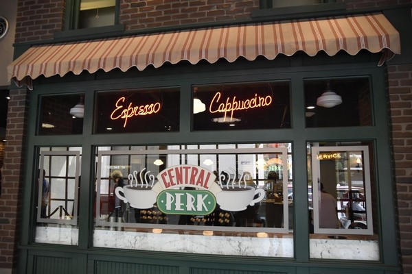 Extérieur Central Perk Friends Warner Bros Studio Tour Hollywood