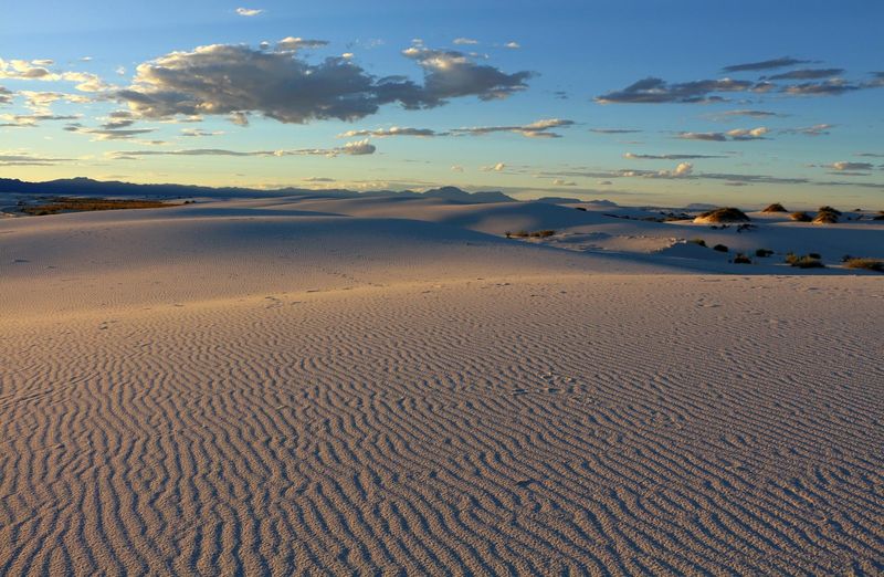 White Sands au Sunset