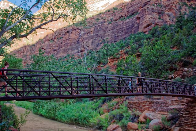 Départ Angels Landing Trail