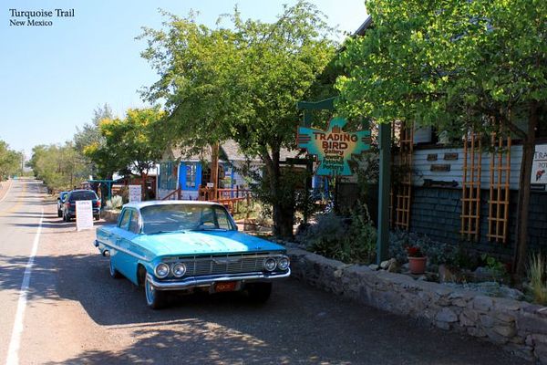 Village de Madrid au Nouveau-Mexique