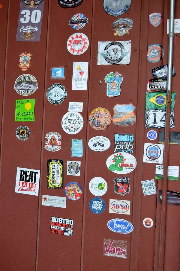 Stickers des visiteurs