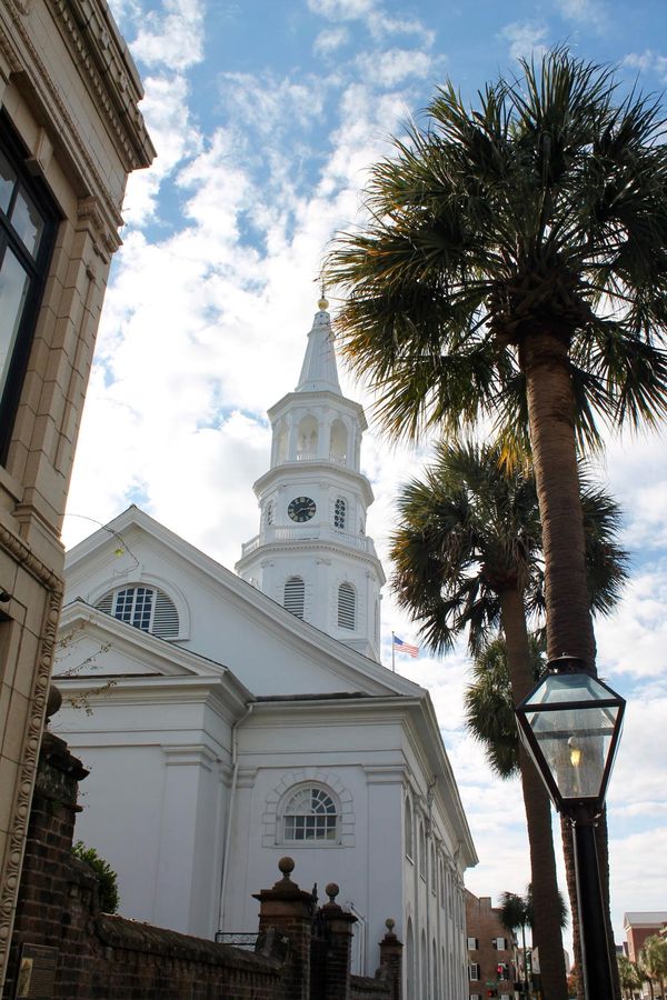 St Michael Episcopal Church sur Broad Street Charleston Caroline du Sud