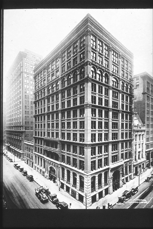 Home Insurance Building, exterior, Chicago