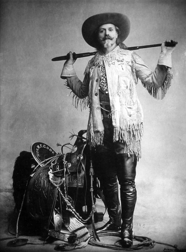Buffalo Bill Cody by Burke, 1892